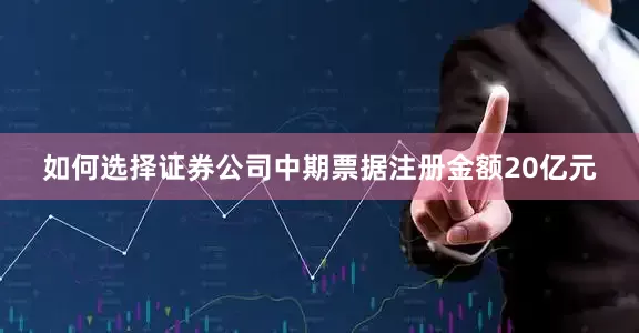 如何选择证券公司中期票据注册金额20亿元